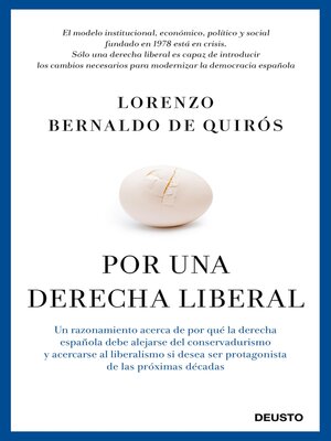 cover image of Por una derecha liberal